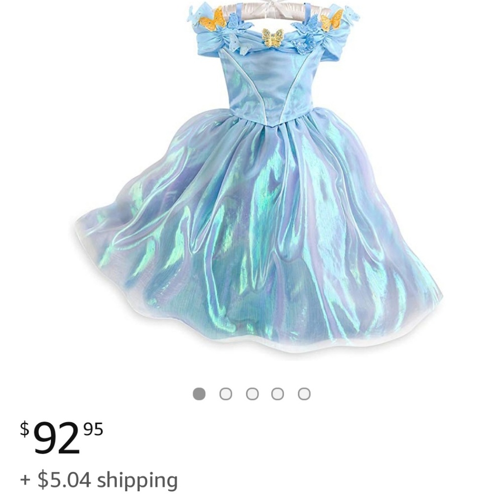Disney Store Deluxe Cinderella Dress